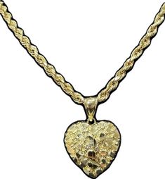 Gold Hallmarked Heart Necklace, Gold Heart-shaped Diamond Cut Pendant Necklace, Pendant Heart, Necklace Heart, Charm Necklaces, Charm Pendant Necklace, Nov 2, Gold Heart, Heart Of Gold