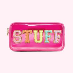 Stuff Clear Front Small Pouch Preppy Pouch, Organize Everything, Stoney Clover Lane, Stoney Clover, Small Pouch, Makeup Organizer, Travel Organization, Small Pouches, Perfect Makeup