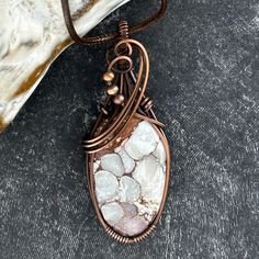 Wild Horse Magnesite Healing Properties Spiritual Meaning Luxury Wire Wrapped Necklaces, Luxury Wire Wrapped Pendant Jewelry, Luxury Wire Wrapped Jewelry Gift, Luxury Oval Wire Wrapped Necklaces, Luxury Oval Wire Wrapped Necklace, Aspects Of Life, Orange Stone, Old Boxes, Book Jewelry