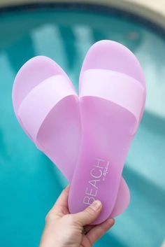 Elevate your summer style with ease. Jelly Sandals are easy to wear and hard to take off. Pool days will never be the same thanks to these cute and comfortable sandals that slide right on your feet for quick moves everywhere you go.Fit is true to size.If in between sizes, size down.