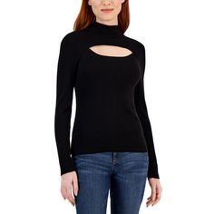 Breaking From The Usual, I.N.C. International Concepts Presents This Mock Neck Top To Update Your Wardrobe. This Sweater Features Cutout Detail At The Chest And A Fitted Design. Fitted; Hits At Hip; Approx. 24" Long Mock Turtleneck Cutout Detail At Chest Rayon/Nylon/Polyester Machine Washable Imported Cutout Turtleneck Sweater, Turtleneck Cutout, Cutout Sweater, Marled Sweater, Update Your Wardrobe, Detailed Sweater, Mock Neck Top, Sweater Tank Top, Sports Blazer