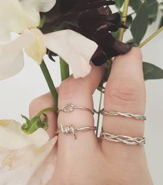 Barbed Wire Ring | Etsy Minimalist Hand Wrapped Promise Ring, Minimalist Hand Cast Ring For Everyday, Minimalist Everyday Hand Cast Ring, Minimalist Everyday Hand Cast Rings, Everyday Minimalist Hand Cast Rings, Minimalist Hand Cast Promise Ring, Modern Handmade Promise Ring, Adjustable Minimalist Hand Cast Rings, Minimalist Adjustable Hand Cast Rings