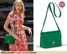 Taylor Swift Fashion, Bag And Shoes, Taylor Swift Red