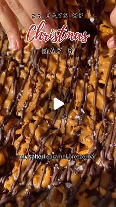 Chahinez tabet aoul on Instagram: "Comment RECIPE PLEASE and follow @chahinez_tbt so I can dm you and I’ll send you the recipe!!

🎄 Salted Caramel Pretzel Bark = perfection. 🤩 

A holiday treat that’s sweet, salty, and utterly irresistible! 🥨🍬 With just a few simple ingredients, you can create a festive bark that’s sure to wow your family and friends this season. 🎁

This one’s a MUST-try, and it makes the perfect homemade gift too! ❤️

 Moment RECIPE PLEASE for the full recipe and be sure to save this post for your holiday baking list! 📌✨ #25DaysOfChristmas #SaltedCaramelPretzelBark #HolidayTreats #ChristmasBaking #ChristmasSnacks #GiftIdeas”

Who else is obsessed with salty-sweet treats? Drop your favorite holiday snack below! 🎅🏼🍬”" Holiday Baking List, Baking List, Holiday Snack, Frosting Recipes Easy, Caramel Pretzels, Xmas 2024