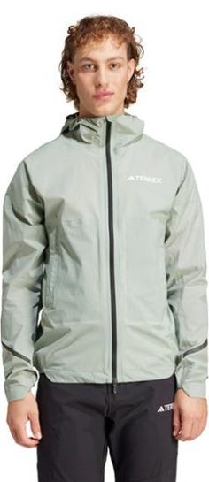 Hit the trail ready for changing weather in the men's adidas Terrex Xperior 2.5L Light RAIN.RDY jacket. Lightweight and packable  it wards off wind and rain so you can keep exploring. Ready For Change, Op Logo, Mens Items, Wind And Rain, Wet Weather, Sport Watches, Rei Co-op, Adidas Men, The Man