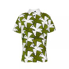 7.23 Oz. Personalized and stylish for fashion men. Made from 95% polyester and 5% spandex, lightweight and comfortable. Regular fit with short sleeves, perfect top for summer wearing. Each panel is cut and sewn together to ensure a flawless graphic. Machine wash: cold (max 40℃ or 104℉); non-chlorine; iron with cover; do not tumble dry; In the shade place Please allow 7 to 12 days to reach USA and 10-20 days worldwide. Free Shipping to US. We ship Worldwide.. inch XS S M L XL 2XL 3XL 4XL Collar 1 Escher Pattern, Fits With Shorts, Fabric Light, Top For Summer, Elastic Fabric, Vintage 60s, Print Shirt, 12 Days, Vintage Patterns