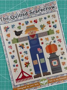 the quilted scarecrow is featured in this book