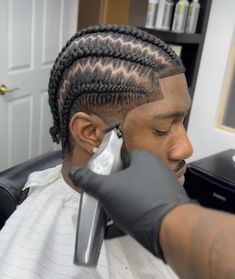 Stitch Braids Men Short Hair, Twists Black Men Hair, Afro Hair Fade, Braids For Black Men