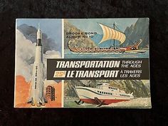 an advertisement for the french airline company transspraton, with a rocket and ship