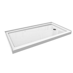 an image of a white shower tray