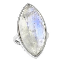 Colleen Lopez Elongated Marquise Gemstone Sterling Silver Ring Minimalist yet eye-catching, this sterling silver ring features your favorite gemstone in a chic, elongated marquise cut.        Approx. 1-1/4"L x 9/16"W x 1/4"H; shank 1/16"W     Stamped .925 sterling silver; rhodium plating   Stone Information       All sizes and weights approximate     Peach Moonstone - Marquise (30x14mm)     Gray Labradorite - Marquise (30x14mm)     Rainbow Moonstone - Marquise (30x14mm)     Stabilized Color-Enha Elegant Cabochon Moonstone Open Ring, Hallmarked Marquise Sterling Silver Jewelry, Silver Moonstone Cabochon Open Ring, Luxury Marquise Cabochon Jewelry, Luxury Sterling Silver Opal Ring Oval Cabochon, Color Bands, Peach Moonstone, Wedding Watch, Rainbow Moonstone