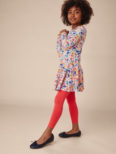 Fitted Cotton Leggings For Playtime, Playful Multicolor Cotton Leggings, Pink Stretch Leggings For Playtime, Playful Cotton Leggings For Playtime, Playful Fitted Multicolor Tights, Playful Multicolor Fitted Tights, Stretch Footless Leggings For Playtime, Playful Cotton Leggings For Fall, Playful Spring Stretch Leggings