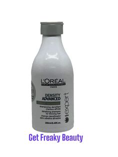 You Will Receive A New 8.45 oz. (250ml) L'Oreal Professional Expert Serie Density Advanced Shampoo. For Thinning Hair... All Our Products Are New & Authentic. Most Orders Will Ship USPS Priority Mail 24 to 48 Hours After Payment Clears. Aerosols Will Ship USPS Ground Or UPS Ground. If You Have Any Questions Or Doubts About Any Of Our Listings, Please Email Us Before You Make Your Purchase...  FREE U.S. Shipping. Shampoo For Thinning Hair, Thinning Hair, L Oreal, Shampoo And Conditioner, Priority Mail, Density, Ups, Health And Beauty, Hair Care