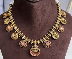 1 Tula Gold Necklace Designs, Modified Jewelry, Bottu Mala Designs, Kasulaperu Jewellery, Gold Haram