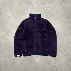 Vintage Patagonia purple deep pile sherpa Fleece  size - women's Medium  width - 21" length - 25" Purple Fleece Sweatshirt For Winter, Purple Fleece Hoodie Top, Sporty Purple Fleece Tops, Purple Fleece, Patagonia Retro X Pile Fleece, Vintage Patagonia, Mens Sweatshirts Hoodie, Patagonia, Mens Sweatshirts