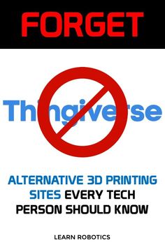 a sign that says,'the wave is an alternative for 3d printing sites every tech person should know