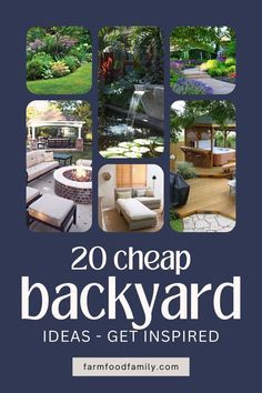 20 cheap backyard ideas - get inspired