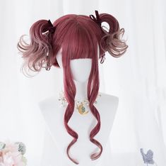 Fashion Lolita Pastel Wig PN2175 Pastel Goth Hair, Harajuku Wigs, Pastel Wig, Basic Hairstyles, Goth Hair, Style Steampunk, Goth Look, Kawaii Fashion Outfits, Corsets And Bustiers