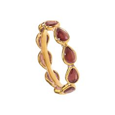 Stand out with this glamorous Willow Pink Tourmaline Teardrop Multi Gemstone Gold Stacking Ring. A multi gemstone stacking ring with a difference, 10 individual teardrop pink tourmaline gemstones encased in 18ct gold vermeil to create a contemporary twist to a traditional design. These handcrafted eye catching gemstone stacking rings are elegantly subversive and capture the spirit of the modern day woman.  Pink Tourmaline is the birthstone for October and the star sign for Libra. The ring sizes available are Size P (8) and Size R (9) All the raw gemstones we use have been selected for their uniqueness and originality as well their quality and colour. 925 Silver is the base metal we use and all our silver is nickel free. Luxury gift wrapping available in our eye-catching packaging Pink Tourmaline Rings With Gemstone Accents, Luxury Gift Wrapping, Pink Oval Tourmaline Jewelry, Pink Tourmaline Yellow Gold Ring, Pink Faceted Tourmaline Jewelry, Pink Emerald-cut Tourmaline Jewelry, Gemstone Stacking Ring, Gold Stacking Ring, Gemstone Stud Earrings