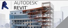 an image of a building with the words autodesk revit on it