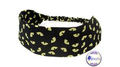 Halloween Headband for Women, Spooky Eye Print Fabric Bandana Head Scarf Hair Band, 2 Inch Wide Top, Elastic Back Hairwrap, by Sheylily Spooky Eyes, Trending Colors, Eye Print