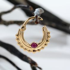 Septum clicker Natural Ruby Stone - 2.5mm Inner Diameter; 6mm,8mm,10mm Septum ring 14g, 16g.18g Materials - 14K solid gold yellow god,rose gold,white gold Options stone: Emerald, Sapphire 14k Gold Small Hoop Nose Rings, Internally Threaded, 14k Gold Small Hoop Nose Rings With Internal Thread, 14k Gold Small Hoop Nose Rings, Dainty Pierced Small Hoop Septum Ring, Dainty Small Hoop Pierced Septum Ring, Gold Helix Earrings, Nose Septum, Earring Piercing, Helix Earring