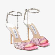 Pink Jimmy Choo, Jimmy Choo Wedding Shoes, Collage Outfits, Cute Heels