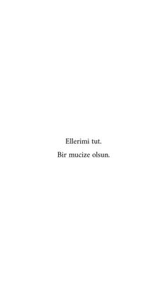 the words are written in black and white on a sheet of paper that says, eliimi tut bir mutze obannn