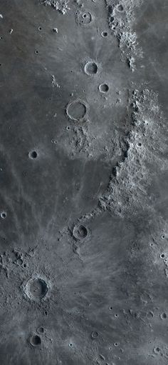 an image of the moon taken from space