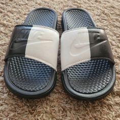 Custom Slides Nike Slides Men, Mens Sliders, Nike Flip Flops, Mens Slide Sandals, Nike Benassi, Nike Slides, Custom Slides, Mens Slides, Nike Roshe