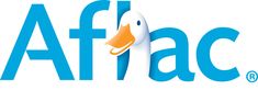 the affac logo is shown in blue and white with an orange duck's head