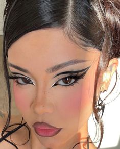 Mekap Mata, Graphic Makeup, Swag Makeup, Smink Inspiration, Ethereal Makeup, Pinterest Makeup, Makijaż Smokey Eye, Dope Makeup, Edgy Makeup