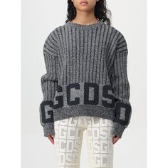 Fall/Winter 2024/2025 Gcds Sweater Woman Grey Size Type: Int Welcome To The Official Luosophy Poshmark Closet! Luosophy Is A Luxury Brand Reselling Company Founded In San Diego, Ca From 2016. All Our Products Are Imported From Italy And Sold In The Usa. We Do Our Best To Provide High Fashion, Luxury Items At Affordable Prices. We Guarantee All Our Products Are 100% Authentic. Shop With Us And You Will Forget About Shopping At Department Or Brand Name Stores. Our Prices Will Easily Beat Their Pri Designer Winter Sweater With Logo Detail, Sporty Logo Sweater For Winter, Blue Knit Sweater, Fall Winter 2024, Open Cardigan Sweater, Cowl Neck Sweater, Winter 2024, Cotton Hoodie, Grey Women