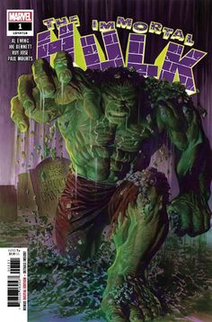 the incredible hulk cover for an upcoming comic book