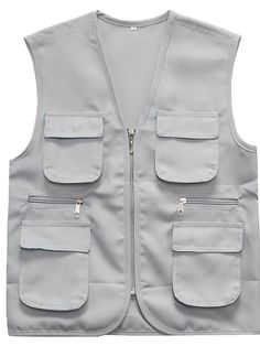 Highlights - Multi-Pockets: With varying sized functional pockets, including secure zippered pockets and velcro fastening pockets, this work safari fishing vest is designed to help you conveniently store your cell phone, keys, tools, and other essential things.- Lightweight Breathable Fabric: Enjoy the lightness and breathability of this vest made from anti-pilling and shrink-resistant fabric. Soft, durable, and comfortable, it is perfect for spring, summer, and fall.- Mild Waterproof and Quick Dry: Thanks to its mesh style, this vest offers mild waterproofing and quick drying performance, making it easy to handle drizzle rain, morning dew, and other wet conditions. Stay comfortable all day.- Multifunctional: This versatile vest can be used in various activities including fishing, photogra Women's Fishing, Medical Scrubs Fashion, Hiking Vest, Travel Vest, Military Vest, Pants Outfit Men, Fishing Vest, Lightweight Vest, Vest Designs