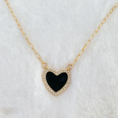 Black Heart Necklace MATERIAL AND SIZE Cubic zirconia and enamel black heart pendant 18k Gold filled chain Length: 18inches If you have questions about the product, feel free to reach me out. Don't forget to check out my other items in the store: Https://www.etsy.com/shop/nyahwithlove Cheap Black Jewelry For Valentine's Day, Affordable Black Necklace For Birthday Gift, Luxury Black Heart-shaped Jewelry, Cheap Black Heart Necklace As Gift, 1970s Costume, Black Heart Necklace, Catholic Necklace, Virgin Mary Necklace, Heart Choker Necklace