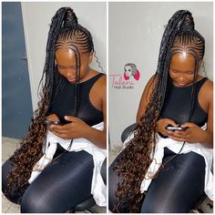 Elegant Hairdo, Cornrow Ponytail Styles, Latest Braided Hairstyles, Cornrow Ponytail, Chick Flick, Quick Braids, Hair Inspired, Short Box Braids Hairstyles