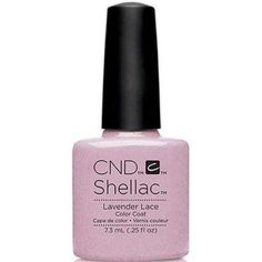 CND Creative Nail Design Shellac - Lavender Lace-Gel Nail Polish-Universal Nail Supplies Shellac Colors, Nail Colour, Creative Nail Designs, Cnd Shellac, Strawberry Smoothie, Nail Polish Collection, Manicure At Home, Soak Off Gel, Creative Nails