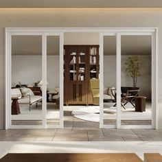 This sliding door is composed of high-quality mirrors and MDF, which is safe and durable. Can be used in closet, or anywhere else you want. Minimalist design makes your home look more artistic. The hardware is complete and does not require additional purchase. ARK DESIGN Door Size: 120" x 80" | ARK DESIGN 80" Prefinished Mirrored Closet Sliding Door w / Hardware Kit 80.0 H x 120.0 W x 0.83 D in Glass in White | 120" x 80" | Wayfair Closet Sliding Door, Mirrored Closet, Mirror Closet Doors, Design Door, Closet Doors, Wood Glass, Sliding Door, Home Look, Sliding Doors