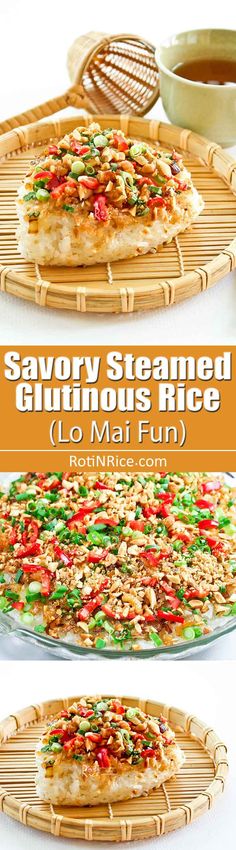 this savory steamed glutinoous rice is so good it's easy to make