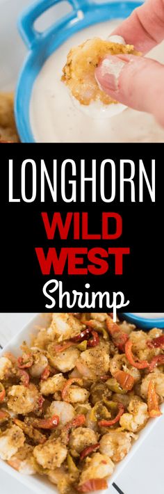 longhorn wild west shrimp is an easy and delicious appetizer that's ready in under 30 minutes