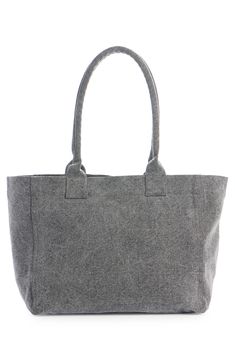 A statement-scale logo details this signature cotton-canvas tote topped with rolled handles that are lightly padded for comfort. Top zip closure Top carry handles Textile Imported Designer Handbags Modern Canvas Bags With Rolled Handles, Canvas Tote Bag With Reinforced Handles, Signature Coated Canvas Tote Shoulder Bag With Handles, Gray Tote Canvas Bag For Shopping, Gray Canvas Tote Bag For Shopping, Luxury Coated Canvas Bag With Gunmetal Hardware, Canvas Tote Bag With Silver-tone Hardware, Canvas Tote Shoulder Bag With Silver-tone Hardware, On-the-go Tote Shoulder Bag With Gunmetal Hardware