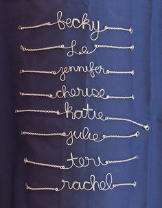 the back of a dress with writing on it