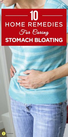 Home remedies for a bloated stomach are used to treat bloating issues naturally. Find out what causes it and some of the most effective ways to get rid of it. Bloated Stomach, Digestion Problems, Health And Fitness Tips, Health Advice, Home Remedies, Natural Remedies