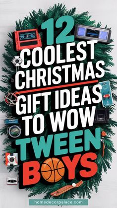 Wow tween boys this Christmas with 12 cool gift ideas, including action-packed toys, fun games, and must-have gadgets. These exciting presents are sure to bring joy and keep them entertained all season. #TweenGifts #HolidayIdeas #ChristmasShopping