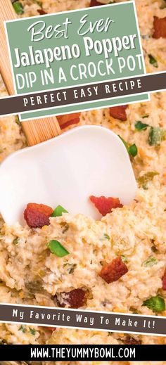 the best ever jalapeno popper dip in a crock pot perfect easy recipe