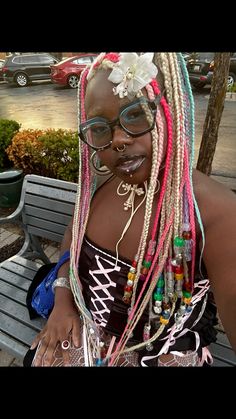 #thora Cute Box Braids, Lace Outfit, Box Braids Hairstyles, Braids Hairstyles, Brown Skin, Gyaru, Cute Black