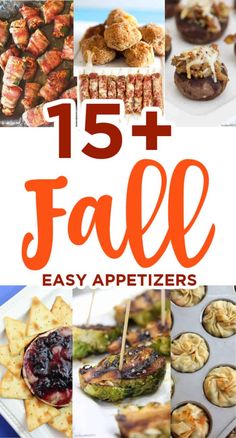 15 fall appetizers that are easy to make and delicious