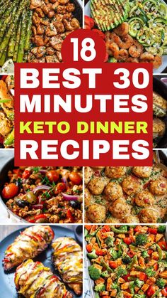 the best 30 minutes keto dinner recipes