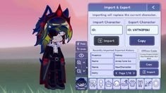 an animated character standing in front of a computer screen with the caption'import & emport'on it